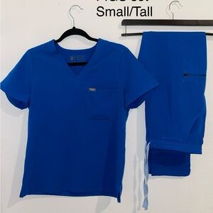 Figs Women's Blue Scrub Set